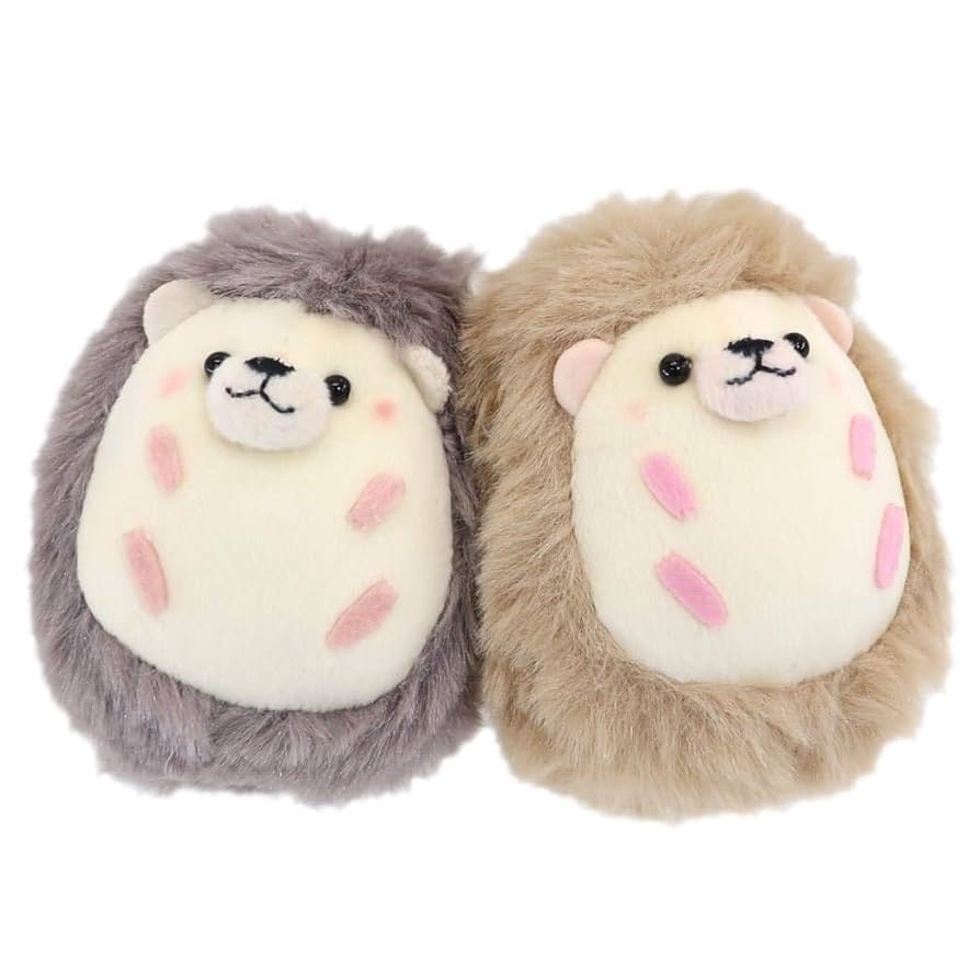 【限定品・送料無料】コリラックマ　ハリネズミ　ぬいぐるみチャーム Amazon.co.jp: マスコット キーホルダー[ニコぬい ペア